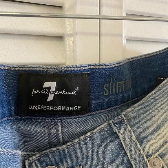 7 For All Mankind Luxe Performance Slimmy Jeans - Picture 3 of 5